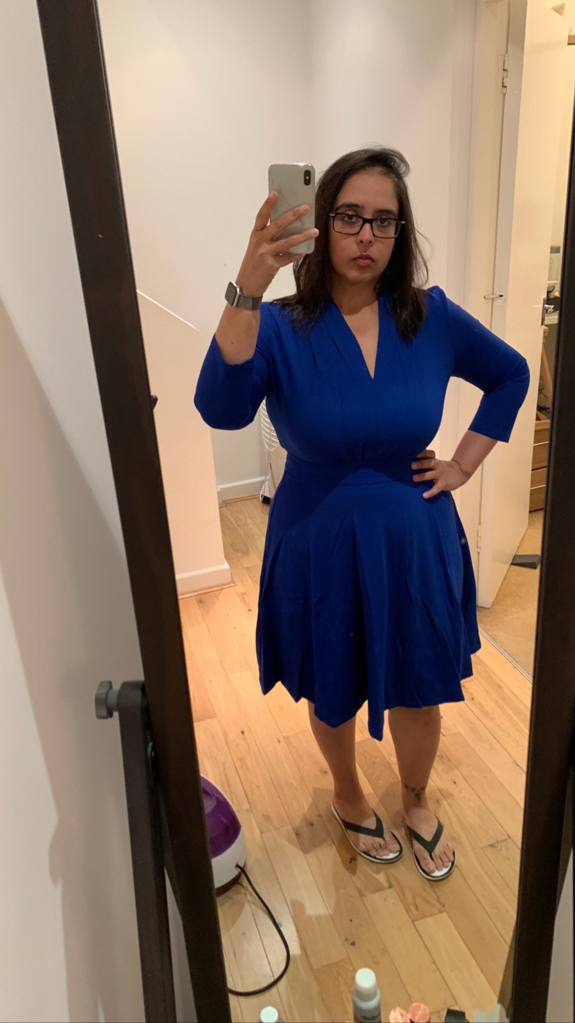 The Little Cobalt Blue Dress She Goes Wear The Little Cobalt Blue Dress She Goes Wear